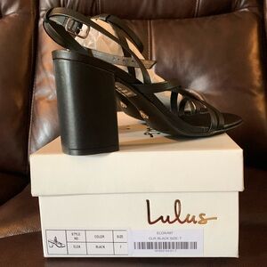 Black heels, Lulu’s, size 7